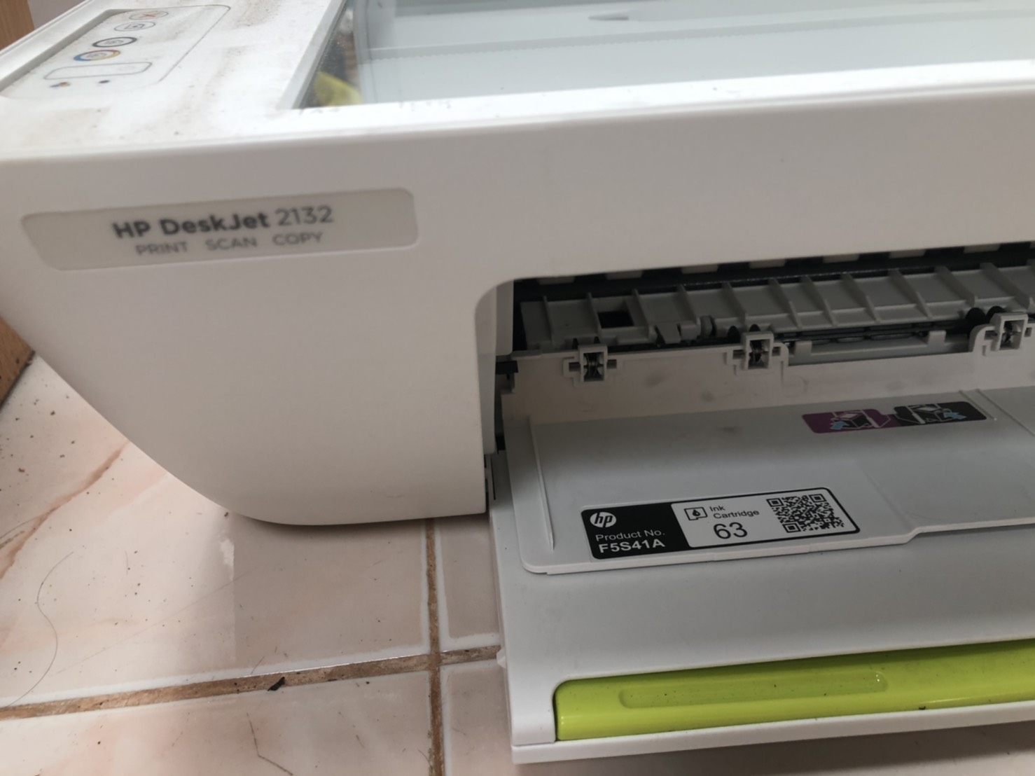 HP DeskJet 2132 All-in-One Printer เครื่องเปล่า  รูปที่ 1