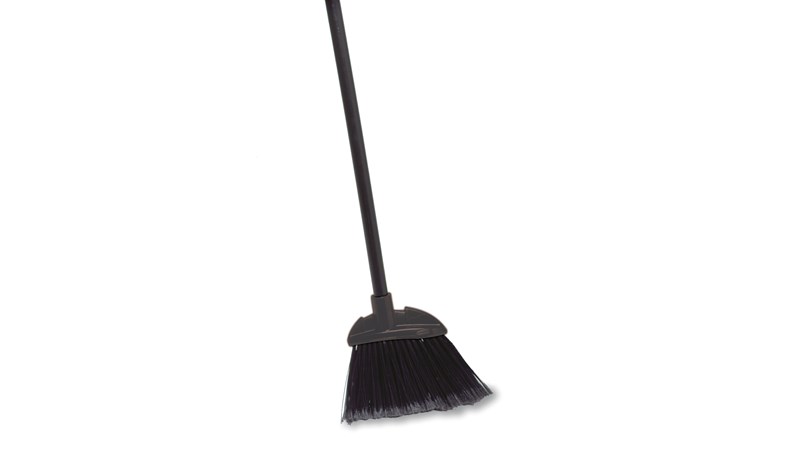 EXECUTIVE SERIES LOBBY BROOM  VINYL HANDLE  BLACK รูปที่ 1