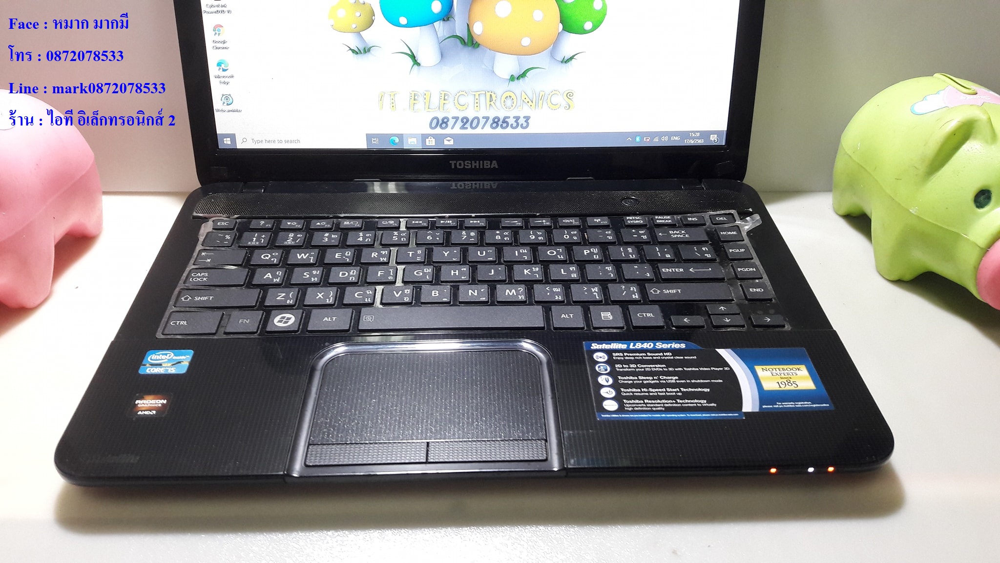 TOSHIBA Satellite L840 รูปที่ 4
