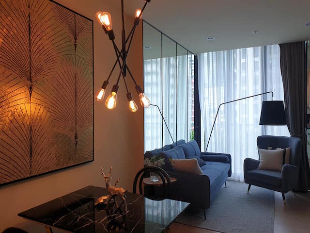 Noble Recole Sukhumvit 19 peaceful beautiful room ready to move in BTS Asoke รูปที่ 1