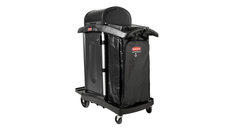 EXECUTIVE JANITORIAL CLEANING CART WITH DOORS AND HOOD รูปที่ 1