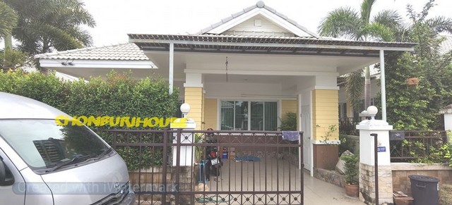 ขายบ้านเดี่ยวสัตหีบแยกเจ สัตหีบ ชลบุรี ถนน 332 อิสตินีพารค์ รูปที่ 1