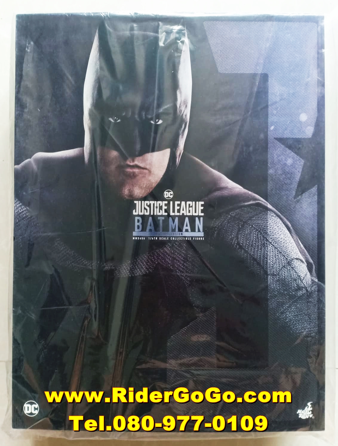 HOT TOYS Justice League Batman (Deluxe Ver.) โมเดลแบทแมนภาคจัสติค ลีก ของใหม่ของแท้ รูปที่ 1