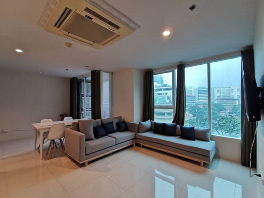 (เช่า) FOR RENT SUKHUMVIT LIVING TOWN ASOKE / 2 beds 1 bath / 65 Sqm. 29,000 CLOSE MRT PETCHABURI รูปที่ 1