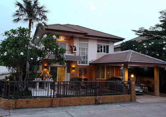 (เช่า) FOR RENT PRUKSA VILLAGE 15 THEPARAK-WONGWAEN / 3 beds 3 baths / 63 Sqw. 22,000  รูปที่ 1