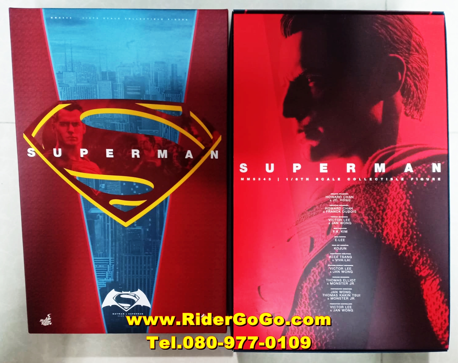 HOT TOYS BATMAN VS SUPERMAN : DAWN OF JUSTICE SUPERMAN + (Kryptonite Special Edition) โมเดลซุปเปอร์แมน ภาคประทะแบทแมน สภาพสวยของแท้ แถมคริปโตไนต์ รูปที่ 1