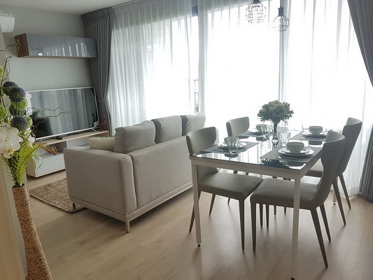 (เช่า) FOR RENT IDEO O2 BANGNA / 2 beds 2 baths / 53 Sqm. 25,000 CLOSE BTS BANGNA รูปที่ 1