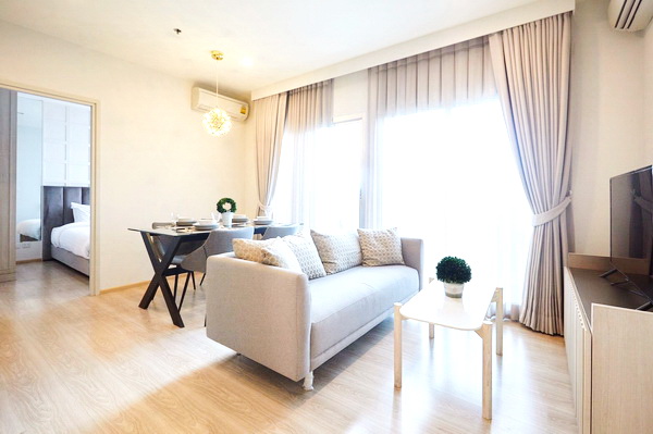 (เช่า) FOR RENT NOBLE REVOLVE RATCHADA / 2 beds 2 baths / 53 Sqm. 30,000 CLOSE MRT RAMA 9 รูปที่ 1