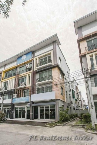 ให้เช่าโฮมออฟฟิศ 4 ชั้น RK BIZ CENTER ติดถนนคู่ขนานมอเตอร์เวย์ ใกล้สนามบินสุวรรณภูมิ  รูปที่ 1