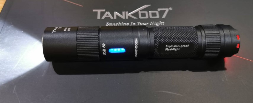 ไฟฉายส่องสว่างกันระเบิดสำหรับทำงาน รุ่น TANK007 TX105C Mounted flashlight รูปที่ 1