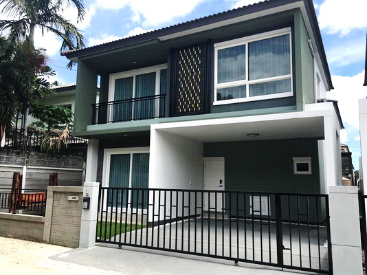 (เช่า) FOR RENT GOLDEN VILLAGE BANGNA-KINGKAEW / 3 beds 3 baths / 38 Sqw. 25,000  รูปที่ 1