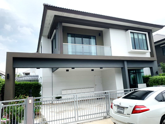 (เช่า) FOR RENT H-CAPE SERENE BANGNA / 4 beds 3 baths / 58 Sqw. 50,000 CLOSE MEGA BANGNA รูปที่ 1