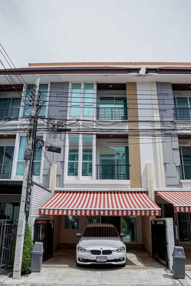 ให้เช่า Townhome 3ชั้น 3ห้องนอน 3ห้องน้ำ หมู่บ้านกลางเมือง ลาดพร้าว 87 ตกแต่งเหมือนบ้านตัวอย่าง รูปที่ 1