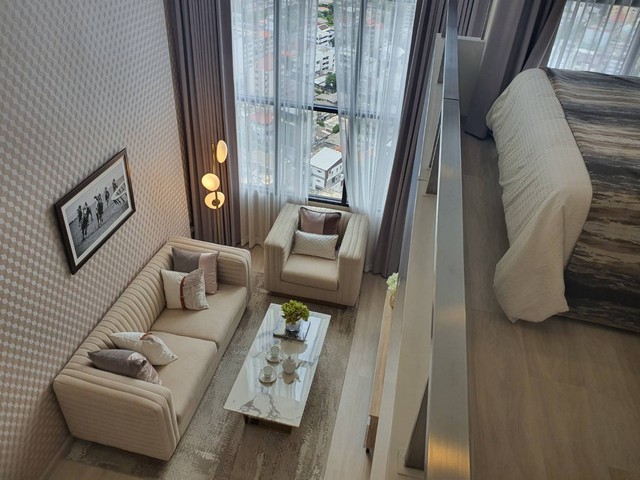 ให้เช่าคอนโดห้องใหม่ Knightsbridge Prime Sathorn (ไนท์ บริดจ์ ไพร์ม สาทร)1 ห้องนอนแบบ Duplex  รูปที่ 1