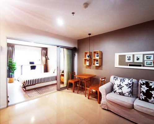 (เช่า) FOR RENT ASPIRE RAMA 9 / 1 bedroom / 40 Sqm. 16,000 CLOSE MRT RAMA 9 รูปที่ 1