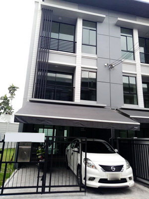 (เช่า) FOR RENT BAAN KLANG MUANG RATTANATHIBET / 3 beds 3 baths / 46 Sqw. 28,000  รูปที่ 1