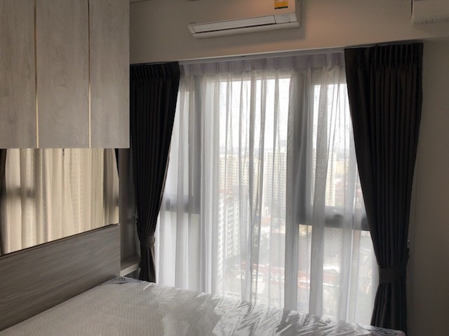 Whizdom Connect 21st floor calm beautiful view fully furnished BTS Punnawithi รูปที่ 1