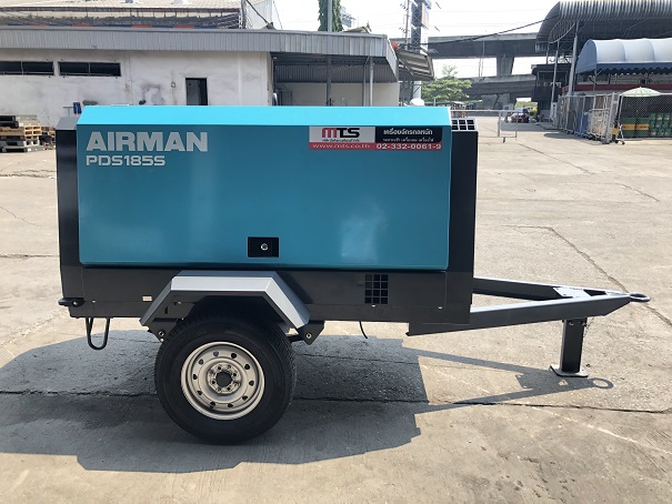 เครื่องลม AIRMAN  185 CFM. รูปที่ 1