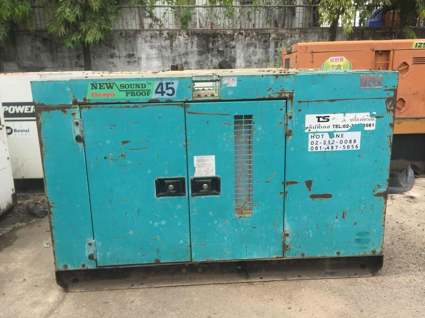 เครื่องไฟ DENYO มีตั้งแต่ขนาด 25 - 220 KVA. รูปที่ 1