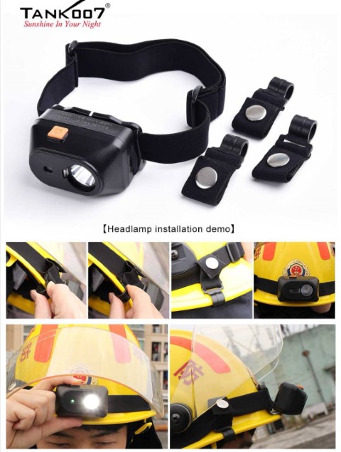 ไฟฉายคาดหัวนิรภัยกันระเบิด,explosion proof flashlight รูปที่ 7