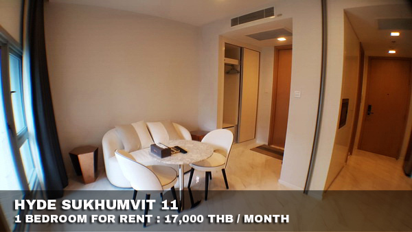 (เช่า) FOR RENT HYDE SUKHUMVIT 11 / 1 bedroom / 35 Sqm.**17,000** CLOSE BTS NANA รูปที่ 1