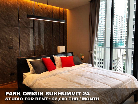 (เช่า) FOR RENT PARK ORIGIN SUKHUMVIT 24 / Studio / 32 Sqm.**22,000** CLOSE BTS PHOMPONG รูปที่ 1