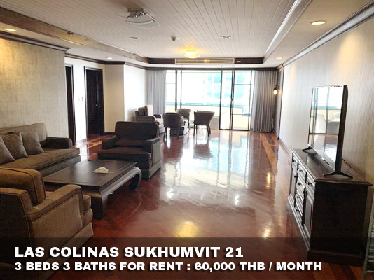 (เช่า) FOR RENT LAS COLINAS SUKHUMVIT 21 / 3 beds 3 baths / 241 Sqm.**60,000** CLOSE BTS ASOKE รูปที่ 1