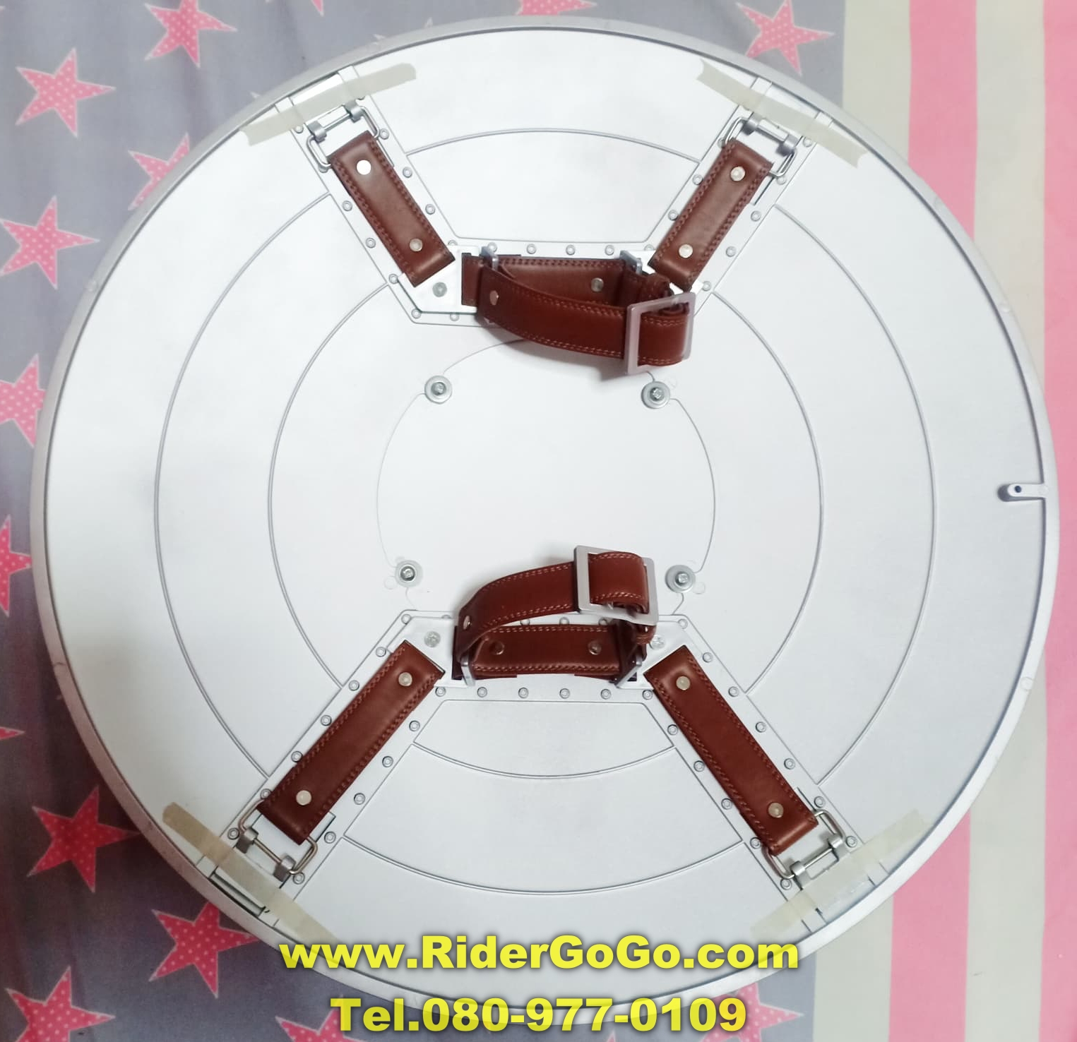 โล่กัปตันอเมริกา Captain America Shield Replica ขนาด1/1 หรือขนาดสมจริงแบบที่ใช้ถ่ายทำภาพยนตร์ ของใหม่ รูปที่ 3