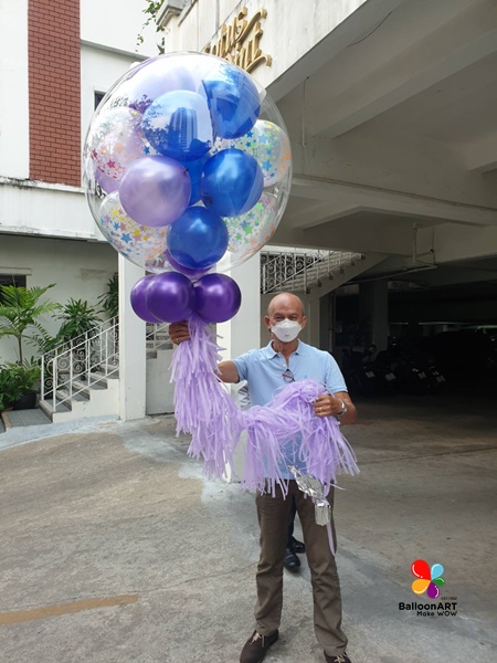 ลูกโป่งวันเกิด ลูกโป่งรับปริญญา ลด 15%  Code: wanballoon   โทร. 0815546479  IG:wanballoonart รูปที่ 2