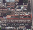 ขาย ที่ดิน พัทยา ริมหาด ติดถนนจอมเทียนสาย 2 บางละมุง พัทยา ชลบุรี 