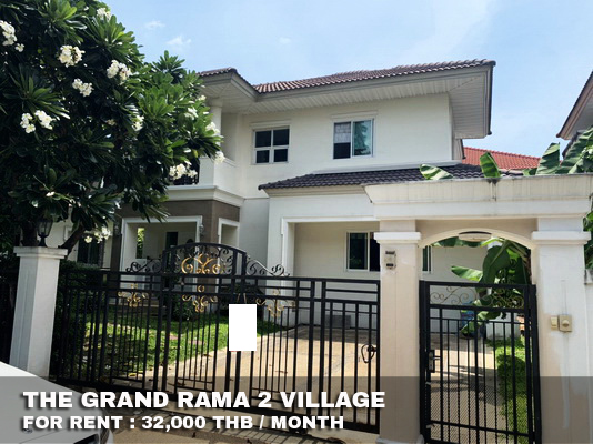 (เช่า) FOR RENT THE GRAND RAMA 2 / 3 beds 3 baths / 67 Sqw.**32,000** CLOSE CENTRAL MAHACHAI รูปที่ 1