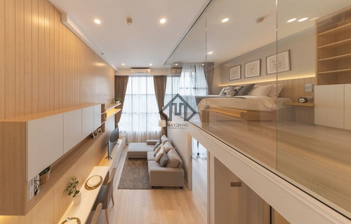 ให้เช่าคอนโด Duplex สาทร KnightsBridge Sathorn พร้อมอยู่ ใกล้BTS ช่องนนทรี รูปที่ 1