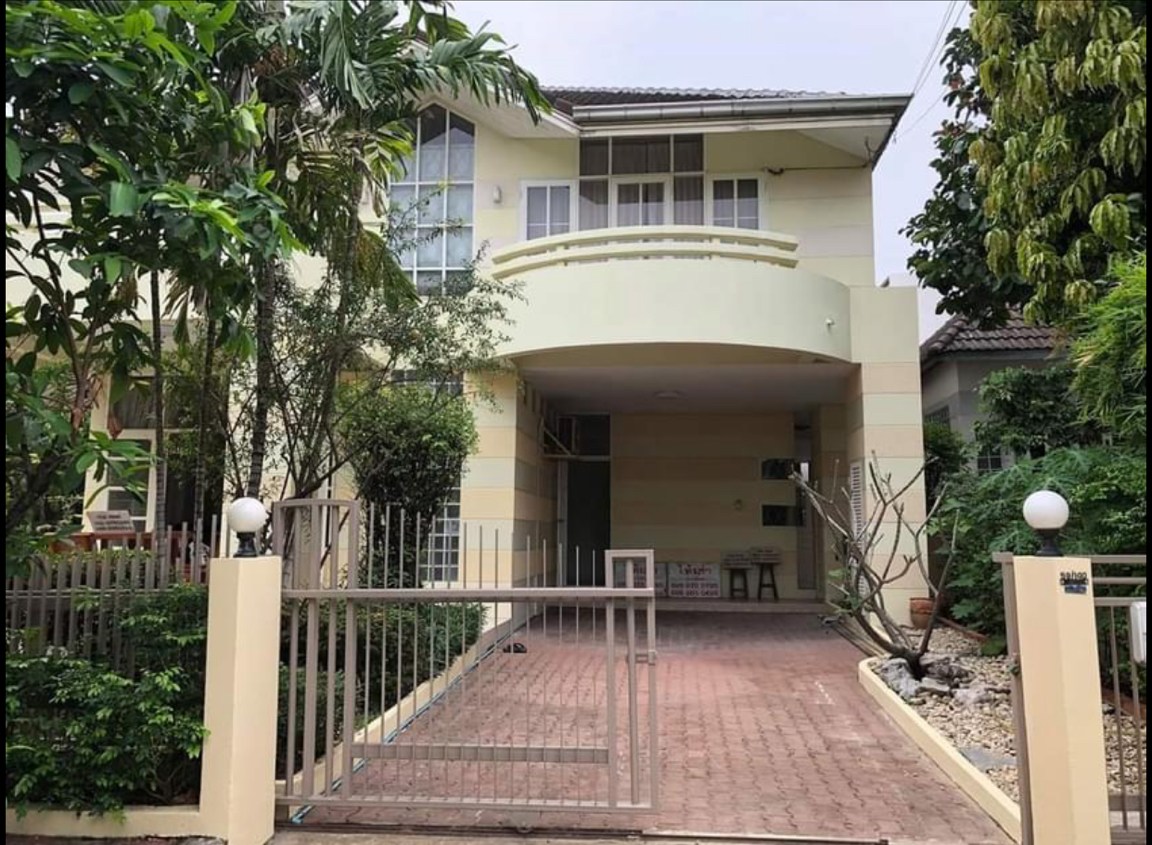 Homeplace Ramkhamhaeng 140.Single house for rent 4 bedrooms 3 bathrooms 1 maidroom. รูปที่ 1