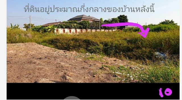 ขายที่ดิน 100 ตรว ซอย ร่วมสุข 5/24 ติดถนนติวานนท์ เมืองปทุมธานี รูปที่ 1