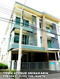 (เช่า) FOR RENT TOWN AVENUE SRINAKARIN / 3 beds 3 baths / 23 Sqw.**35,000** CLOSE SEACON SQUARE