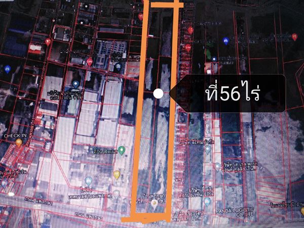 ขายที่ดิน 56 ไร่ ใกล้ Bts แพรกษา ต.แพรกษา เมืองสมุทรปราการ ติดสำนักงานเทศบาลแพรกษา รูปที่ 1