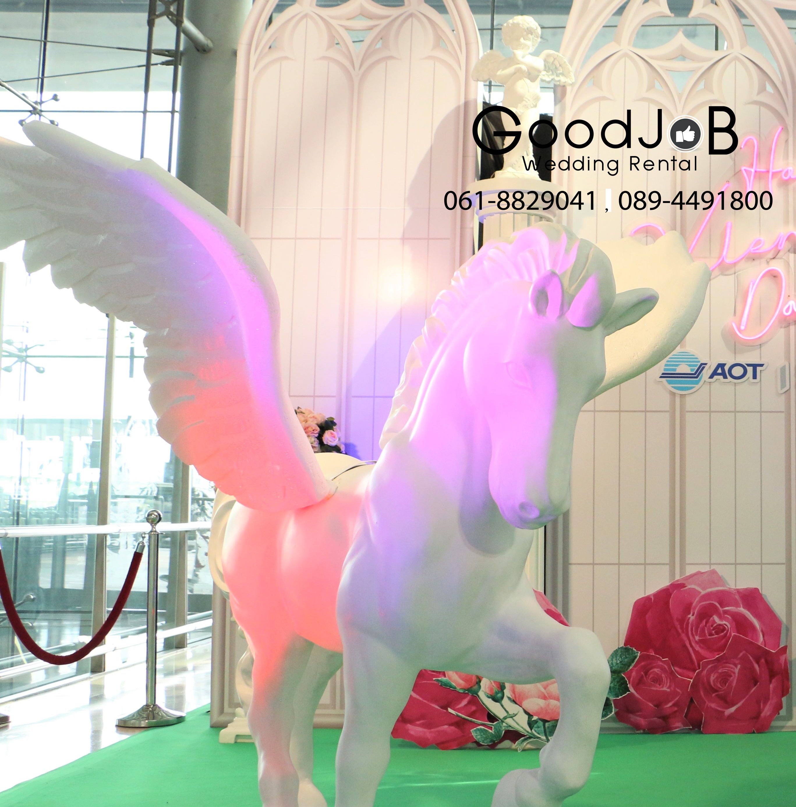 กู๊ดจ๊อบ ให้บริการเช่าอุปกรณ์และของตกแต่งสำหรับงานอีเว้นท์, งานแต่ง, งานปาร์ตี้, เวที, ฉาก, ซุ้ม, พร็อพสวยๆ และอีกมากมาย รูปที่ 6