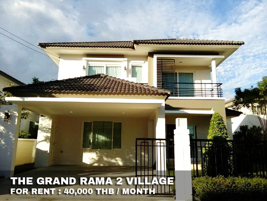 (เช่า) FOR RENT THE GRAND RAMA 2 / 4 beds 3 baths / 80 Sqw.**40,000** CLOSE CENTRAL MAHACHAI รูปที่ 1