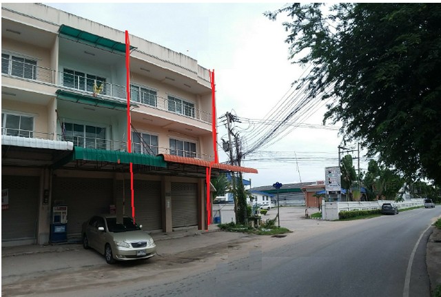 ขาย ตึกแถว: สิริศาสันติคาม (พัทยา) Sirisa Santikham (Pattaya) รูปที่ 1