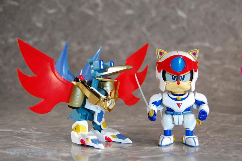 โมเดลสามเหมียวยอดนินจา นินจาแมว ยัททาโร่ Samurai Pizza Cats Teyandee Yattarou ES Gokin Action Toys ของใหม่ของแท้ จากประเทศญี่ปุ่น รูปที่ 5