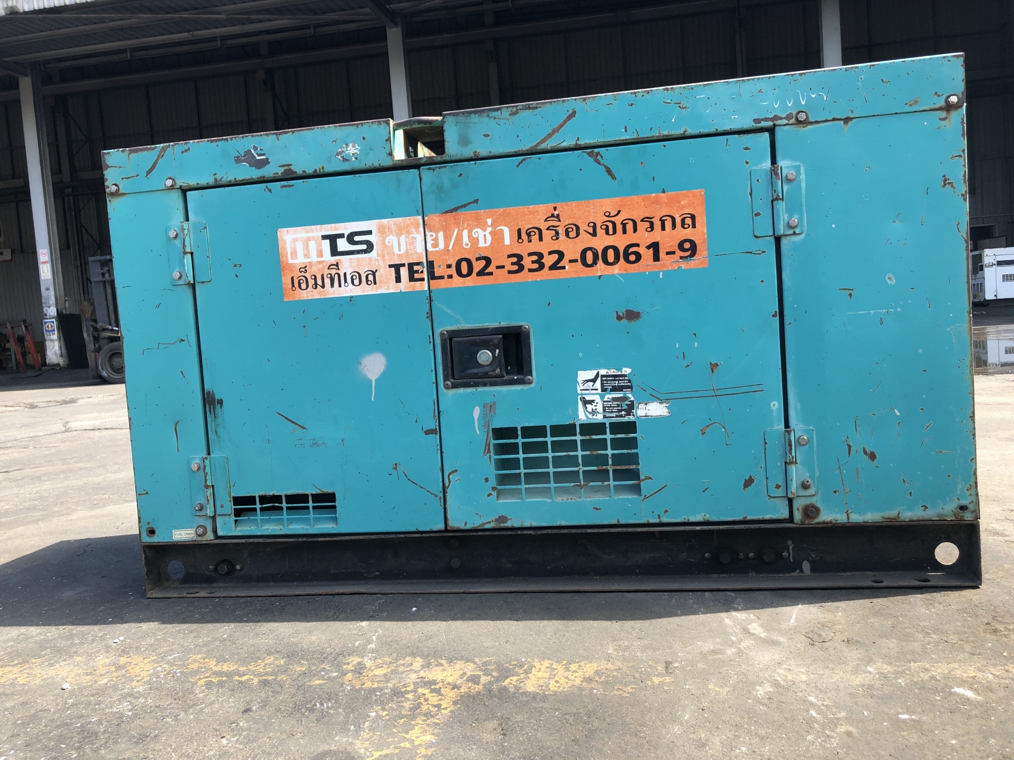 เครื่องไฟ DENYO มีตั้งแต่ขนาด 25 - 220 KVA. รูปที่ 1