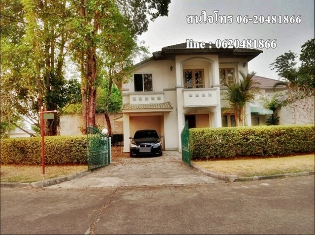 T00055ให้เช่าบ้านว่าง ในสนามกลอฟ์ ใกล้โรงเรียนเปรมเส้นแม่ริม ราคาให้เช่า 25,000 บาท/เดือน รูปที่ 1