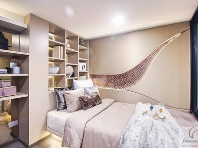 B ขายดาวน์ Park Origin ราชเทวี 34.90 ตร.ม. 1 Bedroom plus ติด MRT ราชเทวี 0 เมตร ห้องสวยตำแหน่งดี รูปที่ 1