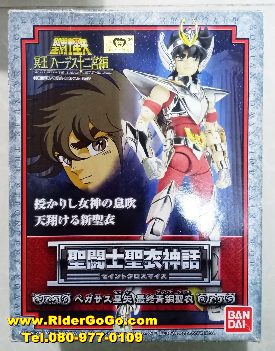 Saint Seiya V.3 Pegasus Final Bronze Saint Cloth Myth โมเดลเซย์เซย่า เปกาซัสเซย่า ชุดบรอนด์เซนต์ เวอร์ชั่น3 ของใหม่ของแทฺ้Bandai รูปที่ 1