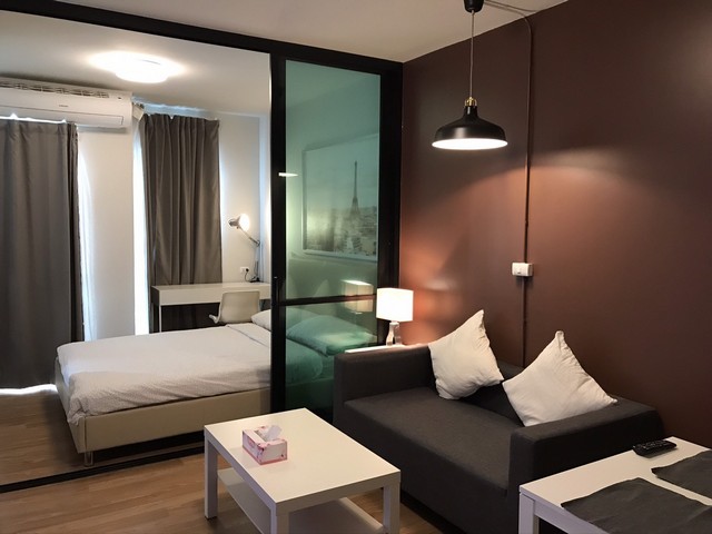 Unio Sukhumvit 72 large room fully furnished 4th floor BTS Bearing รูปที่ 1