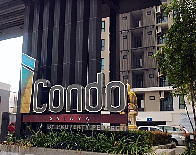 ขาย ไอคอนโด ศาลายา วิวสวนสวย ห้องไม่ร้อนรับแดดเช้า พร้อมอยู่ I Condo Salaya รูปที่ 1