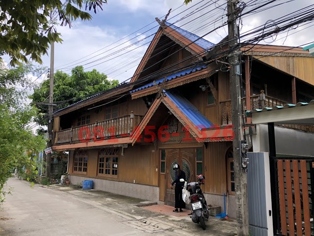 ขาย บ้านทรงไทย ถนนเทอดไท87 ขนาด35ตรว 2ชั้น 3นอน 3น้ำ สภาพดี พร้อมอยู่ รูปที่ 1
