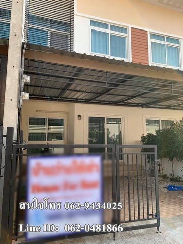 T00465 ให้เช่าทาวน์โฮม The Clover Townhome ขนาด 20 ตรว 105 ตรม เดือนละ 13500 บาท รูปที่ 1