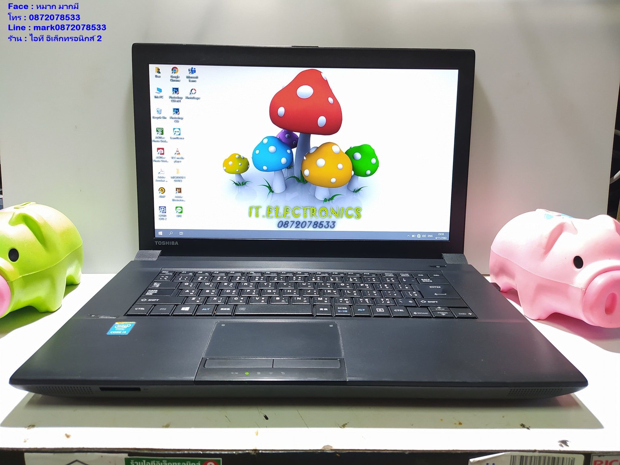 TOSHIBA Satellite B554/L รูปที่ 3