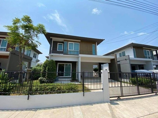 For Rent ให้เช่าบ้านเดี่ยว 2 ชั้น หมู่บ้านพฤกษ์ลดา ซอยประชาอุทิศ 90 ทุ่งครุ สวยมาก 099-963-5966 รูปที่ 1